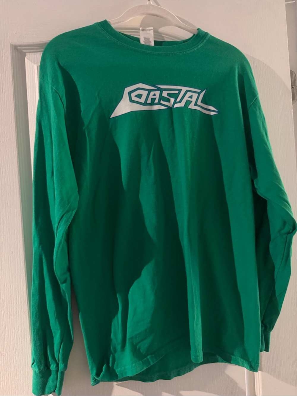 Costal green long sleeve shirt